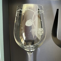 ウェッジウッド　ワイングラス 1脚の画像