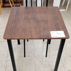 ★リユースのサカイ高崎店★TJ13503 株式会社もしも ダイニングセット 木目調ブラウン H75×D70×W70 クリーニング済み									の画像