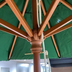 ガーデンパラソル【町田市再生家具】　252532の画像