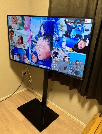 〈決まりました〉Panasonic  パナソニック 49型 テレビ TH-49FX600 ＋ TVスタンドセット 