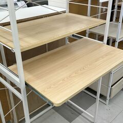 ★リユースのサカイ千葉中央店★  レンジ台 ブラウン H170×D45×W80 クリーニング済み TC5616の画像