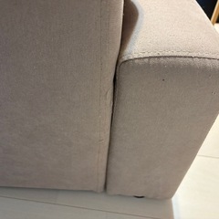 2人掛けローソファの画像