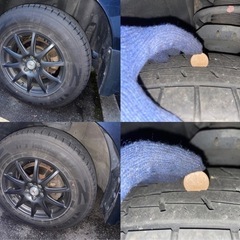 GOODYEAR icenavi suv 215/70R16 スタッドレスタイヤ+ホイールセット　中古ですが溝あり実用問題なし　フォレスター、アウトランダー等にの画像