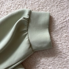 GU メンズパーカーＬ　ミントグリーン
の画像