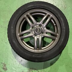 中古　スタッドレスタイヤ+アルミホイールセット　185/60R15の画像