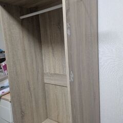 LOWYA ハンガーラック クローゼットタイプ の画像