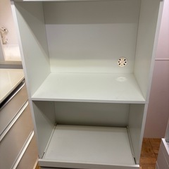 【ジャングル深井店】★食器棚 ホワイト 収納家具 家具 堺市（中区 堺区 東区 西区 南区 北区）和泉市 河内長野市 富田林市 松原市 狭山市 深井 【FU3001】の画像