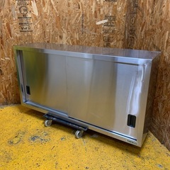 a(7724) タニコー ステンレス 吊戸棚 W1200D300H600 戸棚 吊り戸棚 壁掛け ラック 業務用 収納 tanico 直接引き取り歓迎 大阪の画像