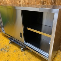 a(7724) タニコー ステンレス 吊戸棚 W1200D300H600 戸棚 吊り戸棚 壁掛け ラック 業務用 収納 tanico 直接引き取り歓迎 大阪の画像