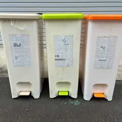 45Lのゴミ箱3個セット の画像