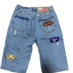 VonDutch ダメージデニムハーフパンツの画像