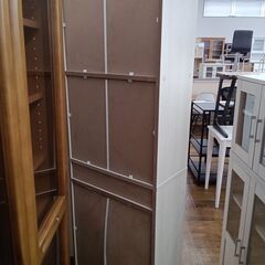 ★リユースのサカイ水戸店★  食器棚 クリーム H181.5×D30×W57.5 クリーニング済み MT6527の画像