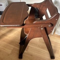 子供用ハイチェアの画像