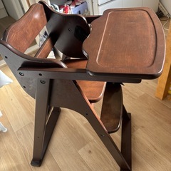 子供用ハイチェアの画像