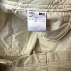 ユニクロ オンライン限定サイズ ウエスト105の画像