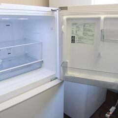 TWINBIRD 2023年製 ツインバード 2ドア冷凍冷蔵庫 146L KHR-FJ15 【中古】110312Kの画像