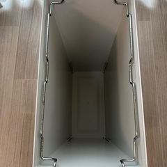 「無印良品」ポリプロピレン、ゴミ箱、サイズ大（30L）の画像