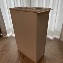 「無印良品」ポリプロピレン、ゴミ箱、サイズ大（30L）の画像