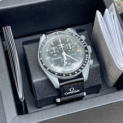 ムーン Swatch Omega Moonswatch Moon Speedmasterスウォッチ オメガ スピードマスター 新品の画像