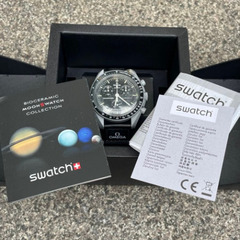 ムーン Swatch Omega Moonswatch Moon Speedmasterスウォッチ オメガ スピードマスター 新品の画像