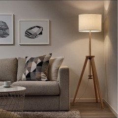 IKEAフロアランプ　ラウテルスの画像