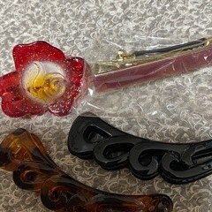 ヘアクリップ５点セットの画像