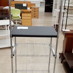 ★リユースのサカイ高崎店★TJ13510  ラック 黒 H154×D39×W59 クリーニング済み							の画像