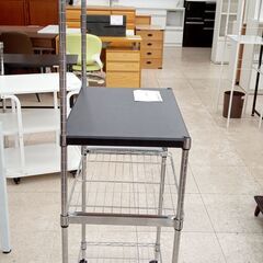 ★リユースのサカイ高崎店★TJ13510  ラック 黒 H154×D39×W59 クリーニング済み							の画像