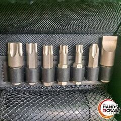 ✨Wera　中古　2090　手動タイプ インパクトドライバ　１７点セット　六角穴　ヴェラ✨うるま市田場✨の画像