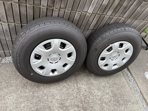 トヨタハイエース純正タイヤホイール4本セット 新車外し (nobu) 南