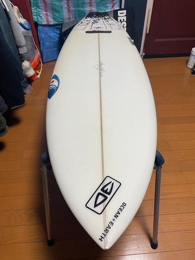 シャープアイサーフボード5.10モダン2.5 PU USAハンドシェイプ、34