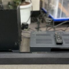 Pioneer パイオニア AC-700 S-EB1SW S-EB1 サウンドシステム ワイヤレスサブウーファー スピーカー リモコン付き 通電確認済 【ジャンク】の画像