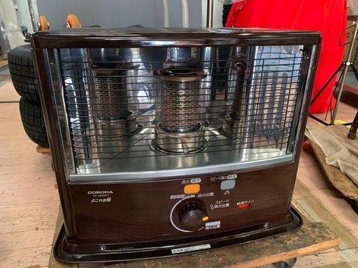 ⑧2020年　コロナ　石油ストーブ