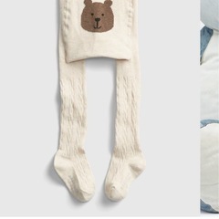 gap タイツ　くまさん　くまけつの画像