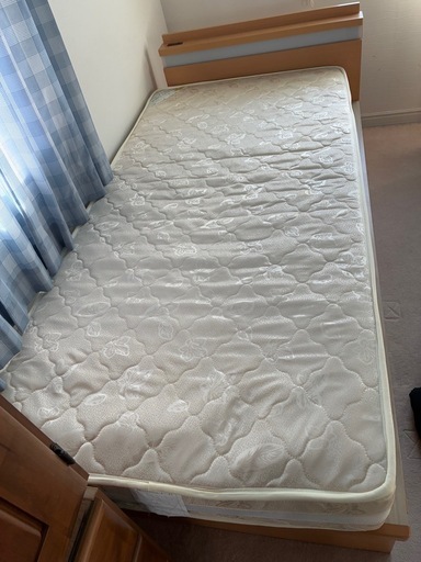 美品☆シングルベッド☆収納大容量！