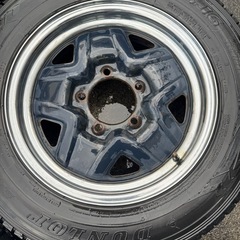 JB23W 鉄ホイール　メッキの画像