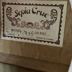 Sepia Crue セピアクルー F-190 WRS アコースティックギターの画像