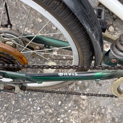 折りたたみ自転車の画像