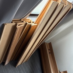 ベッドフレーム2台シングル、ダブル  の画像