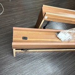 ベッドフレーム2台シングル、ダブル  の画像