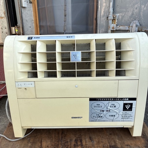SHARP  プラズマクラスターイオン発生機　1G-820-W
