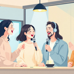 昼カラ仲間募集♪ 月1〜2回／立川開催／ライブ気分が味わえる大人...