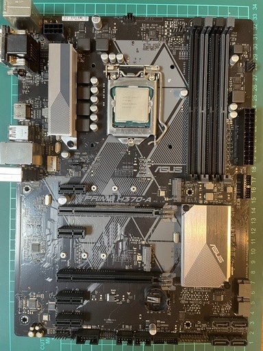 動作品】I7-9700F H370-Aマザーボードセット (mmnn) 亀戸の