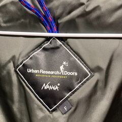 【お得！】レディース　URBAN RESEARCH DOORS × NANGA ダウンジャケットの画像