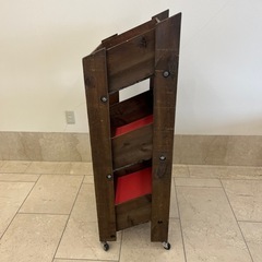 木製 ワインラック 陳列棚 斜傾什器 の画像