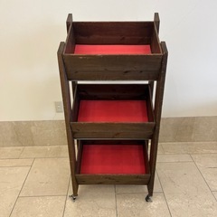 木製 ワインラック 陳列棚 斜傾什器 の画像