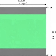 ビーチブランケット、特大ビーチマット、砂防止防水ピクニックブランケットの画像