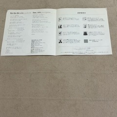 サザンオールスターズ　Bye Bye My Love EPレコード中古の画像