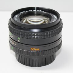【現状品】MINOLTA/MD ROKKOR 50mmF1.4/オールドレンズ ⑥の画像