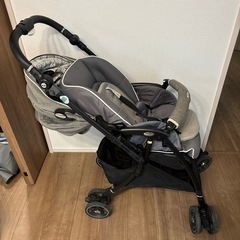 APRICAベビーカー　ラクーナビッテクッションの画像